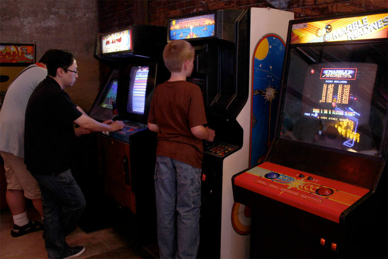 Illustration for article titled Take A Visual Tour Of Tron: Legacy's New 'Flynn's Arcade'